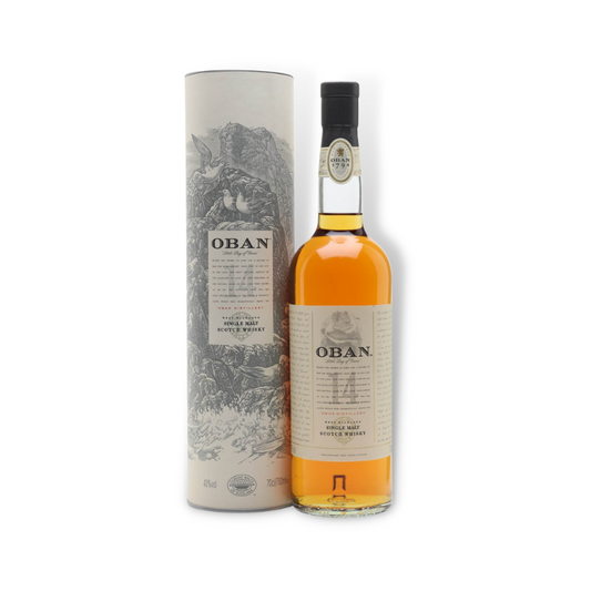 Scotch Whisky - Oban 14 Year Old West Highlands Single Malt Whisky 700ml (ABV 43%)