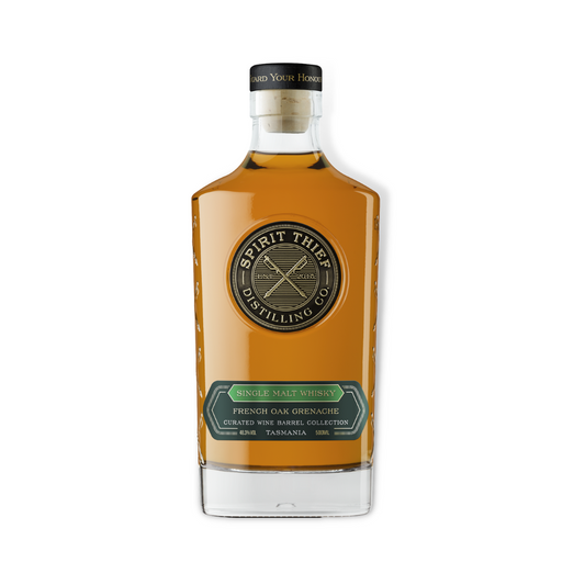 Australian Whisky - Spirit Thief French Oak Grenache Cask Tasmanian Single Malt Whisky 500ml (ABV 48.3%)