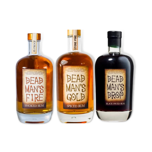 Spiced Rum - Stone Pine Dead Man's Drop Black Spiced Rum 700ml (ABV 40%)
