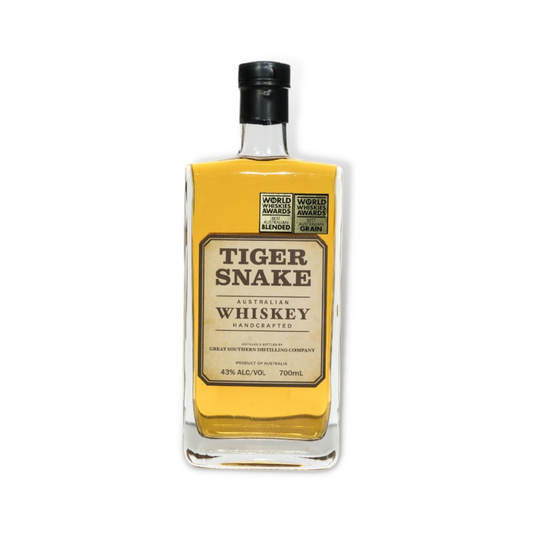 Australian Whisky - Tiger Snake Australian Whiskey 700ml (ABV 43%)