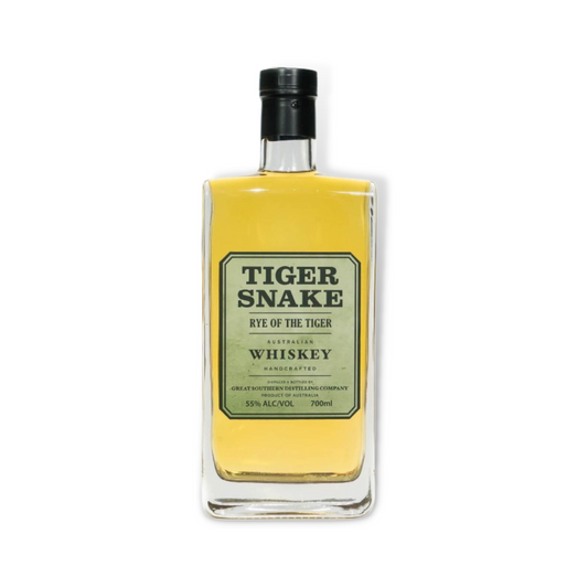 Australian Whisky - Tiger Snake Rye of The Tiger Australian Whiskey 700ml (ABV 55%)