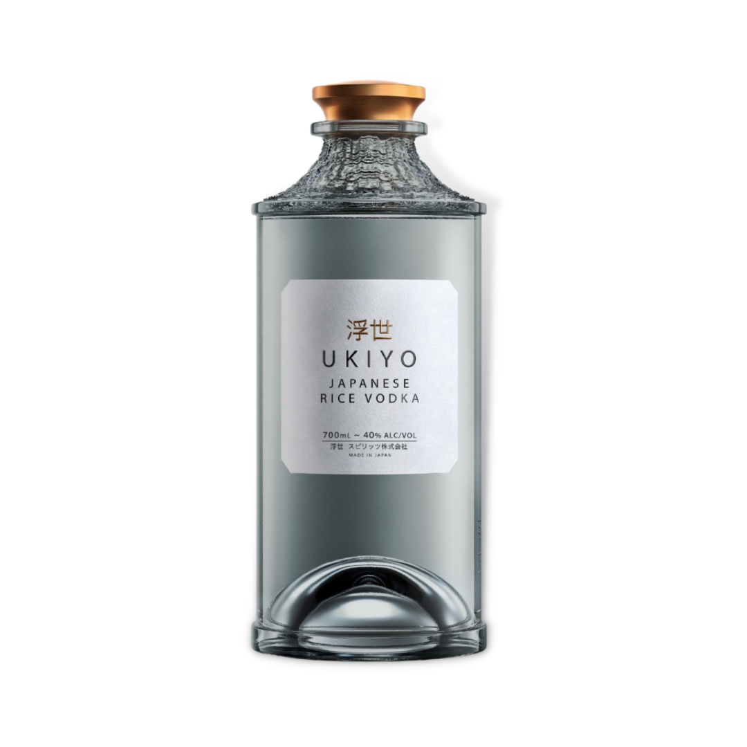 Japanese Vodka - Ukiyo Japanese Rice Vodka 700ml (ABV 40%)