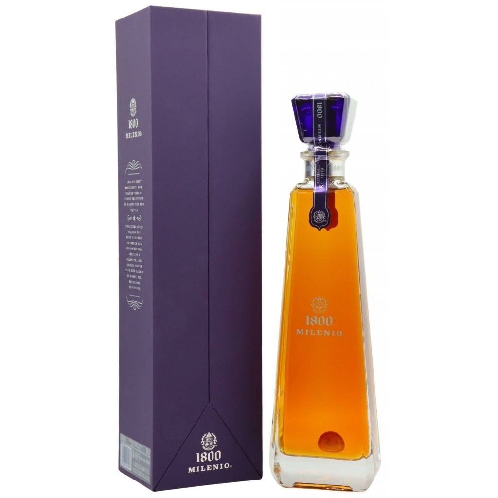 Tequila - 1800 Tequila Milenio Extra Anejo 700ml (ABV 38%)