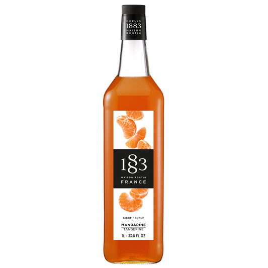 Syrup - 1883 Maison Routin Tangerine Syrup Glass 1Lt
