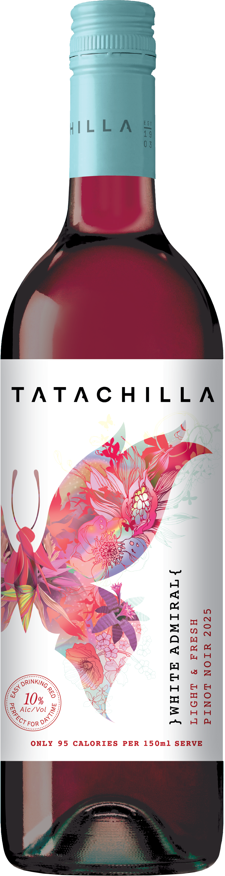 Red Wine - Tatachilla White Admiral Pinot Noir 6 x 750ml (ABV 12%)