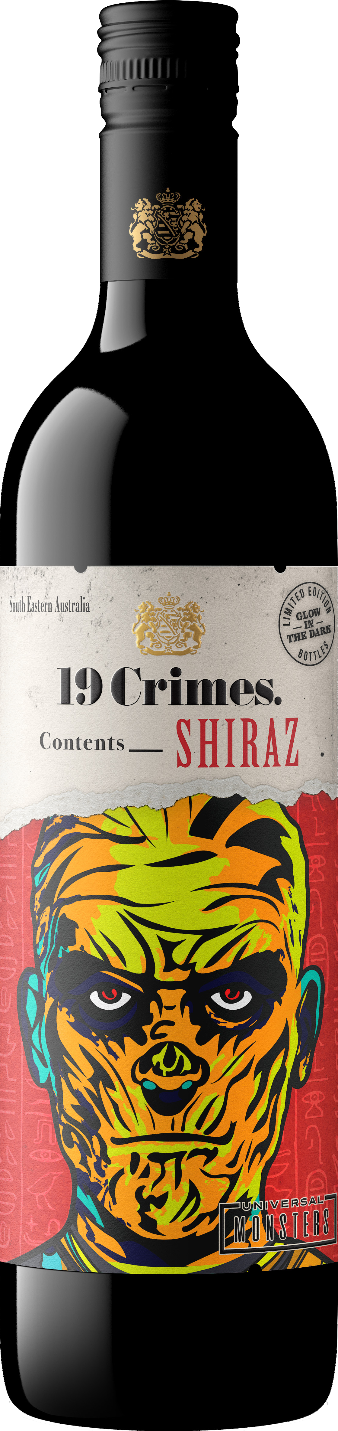 Red Wine - 19 Crimes Halloween Shiraz 750ml (ABV 13.5%)
