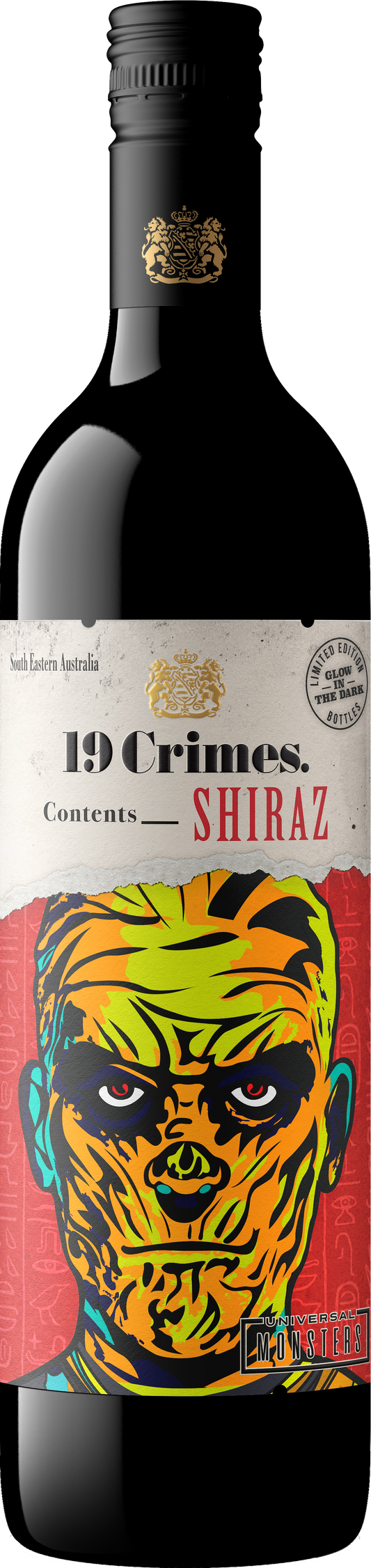Red Wine - 19 Crimes Halloween Shiraz 750ml (ABV 13.5%)
