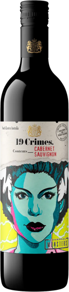 Red Wine - 19 Crimes Halloween Cabernet Sauvignon 6 x 750ml (ABV 13.5%)