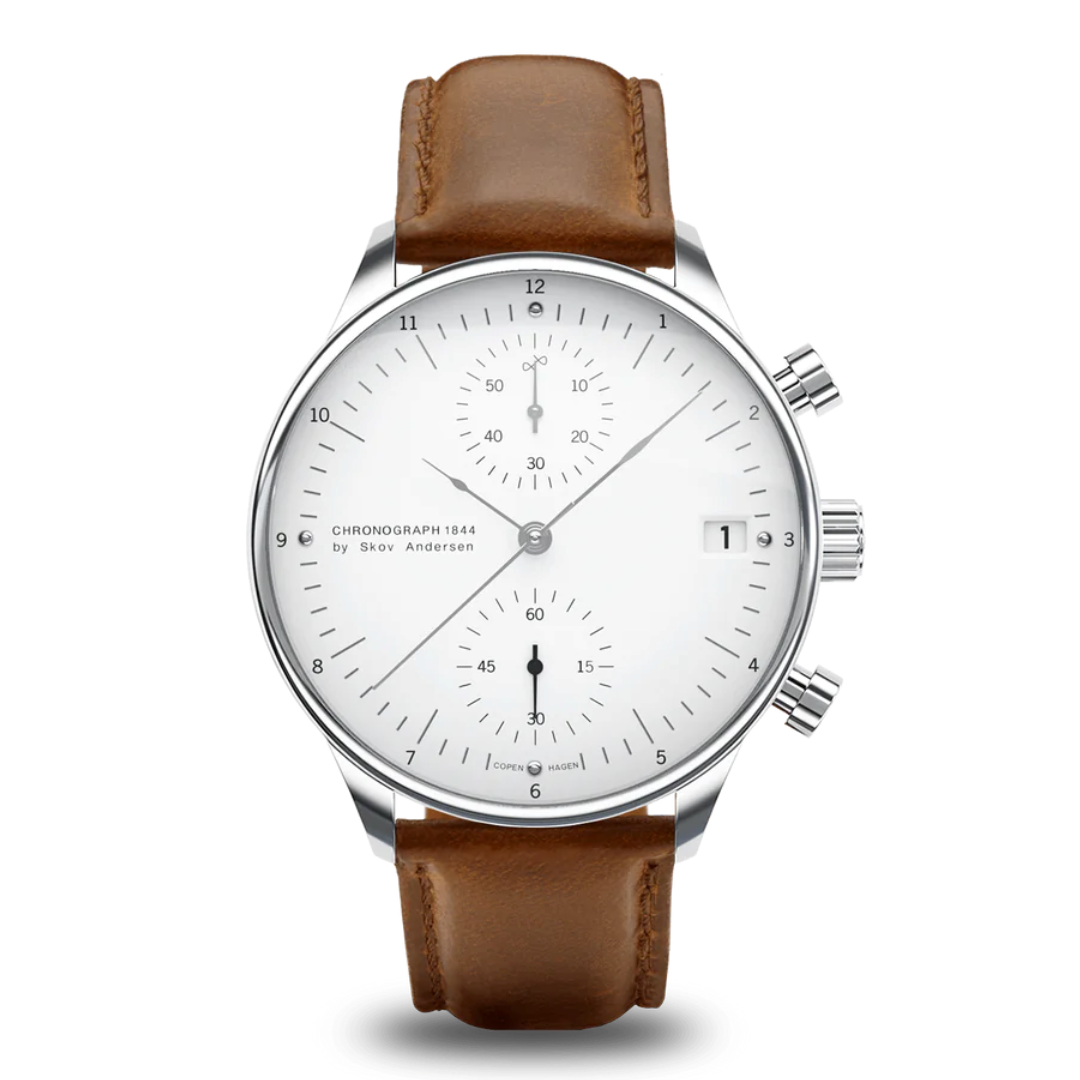 1844 Chronograph Steel / White