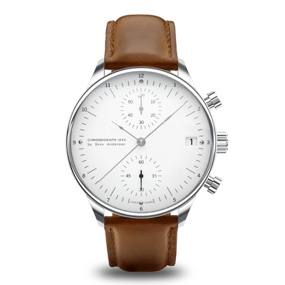 1844 Chronograph Steel / White