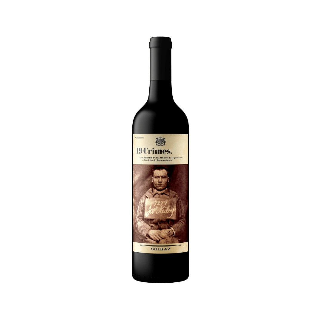 Red Wine - 19 Crimes Shiraz 750ml (ABV 14%)