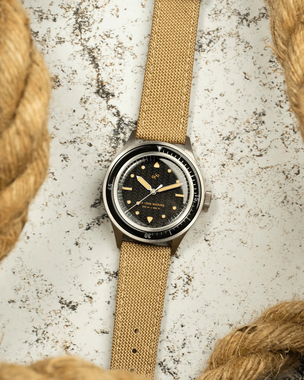 1956 MARINE Steel / Black