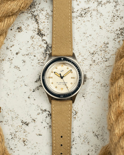 1956 MARINE Steel / Navy & Off White