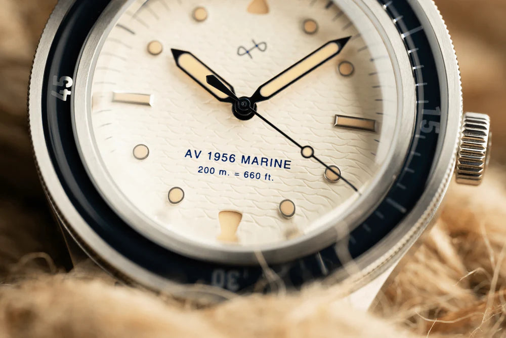 1956 MARINE Steel / Navy & Off White