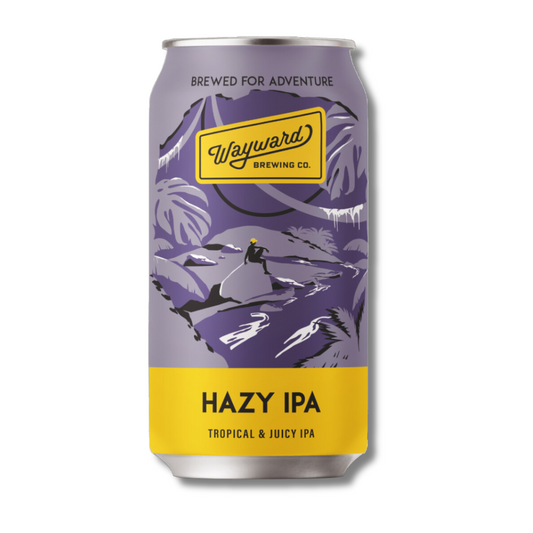 IPA - Wayward Brewing Hazy IPA 375ml Case of 24 (ABV: 5.8%)