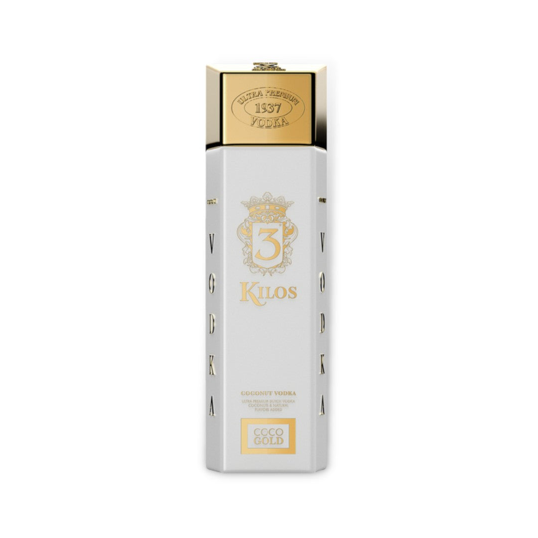 Dutch Vodka -3 Kilos Gold 999.9 and Coconut Vodka Twin Pack