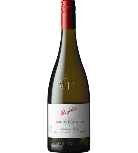 White Wine - Penfolds Reserve Bin 18A Chardonnay 2018 750ml (ABV 12.5%)
