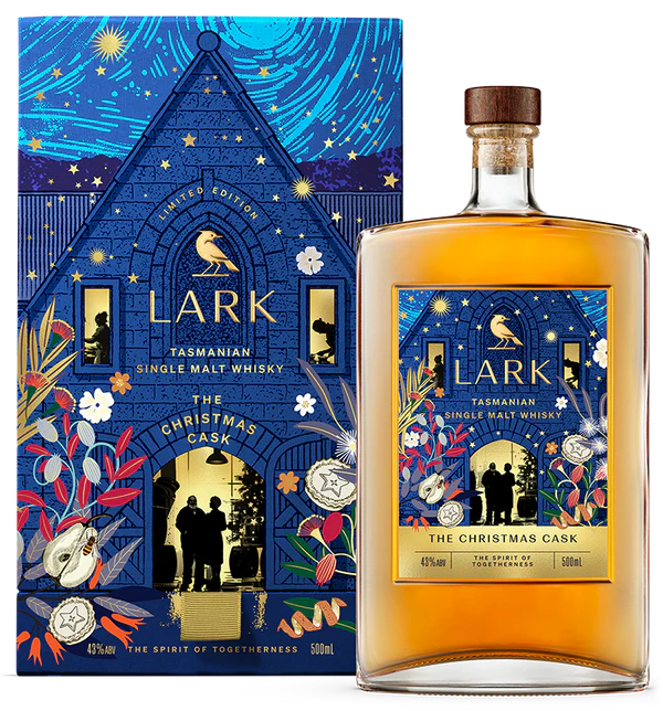 Lark The Christmas Cask (2024) Single Malt Whisky 500ml (ABV43%)