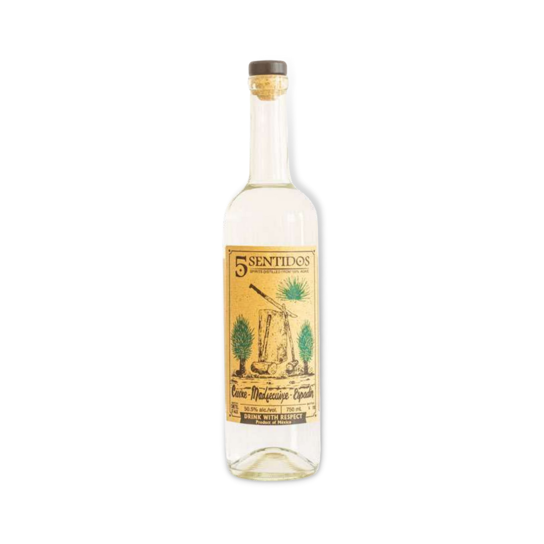 Mezcal - 5 Sentidos 2007 Glass Aged Cuxie Madrecuixe Espadin 750ml (ABV 50%)