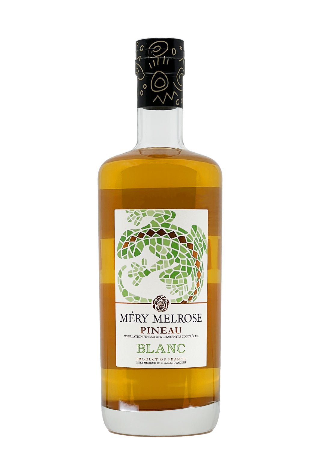 Spirits - Mery Melrose Pineau des Charentes Blanc (White) Organic 750ml (ABV 17.5%)