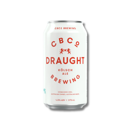 Lager - CBCo Draught 375ml Case of 24 (ABV: 4.8%)