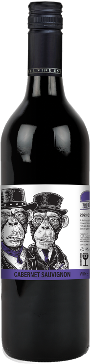 Red Wine - 2 Monkeys Cabernet Sauvignon 750ml (ABV 13.5%)