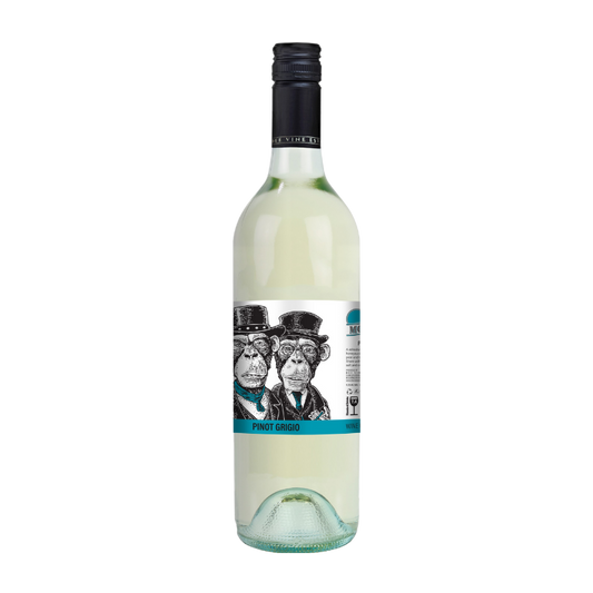 White Wine - 2 Monkeys Pinot Grigio 750ml (ABV 12%)