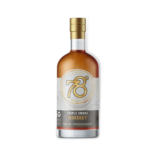 Australian Whisky - 78 Degrees Triple Smoke Whiskey 700ml (ABV 44%)