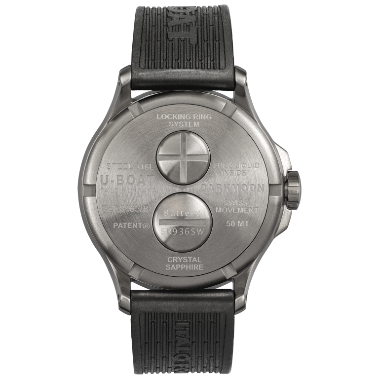 DARKMOON 44MM RED GLASS SS