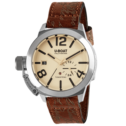 CLASSICO 42MM TUNGSTENO BEIGE
