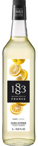 syrup - 1883 Yuzu Syrup Glass 1Lt