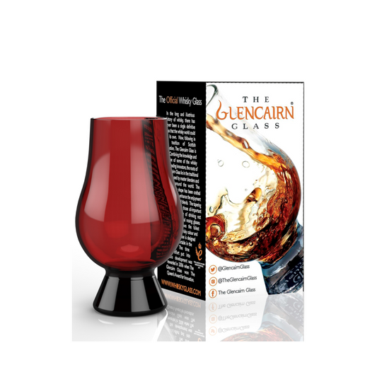 Glassware - Glencairn, Original RED Whisky Glass with Carton