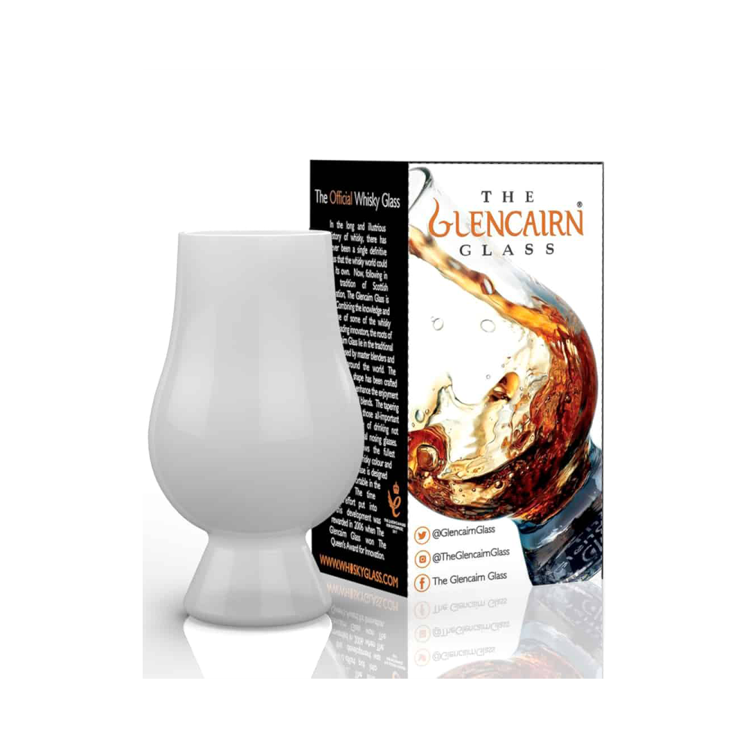 Glassware - Glencairn, Original WHITE Whisky Glass with Carton