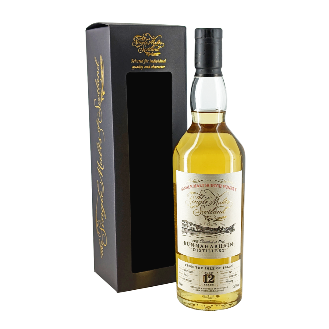 Spirits - Single Malts of Scotland Bunnahabhain 2009 700ml (ABV 55.3%)
