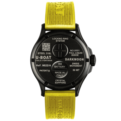 DARKMOON 44MM BK YELLOW PVD