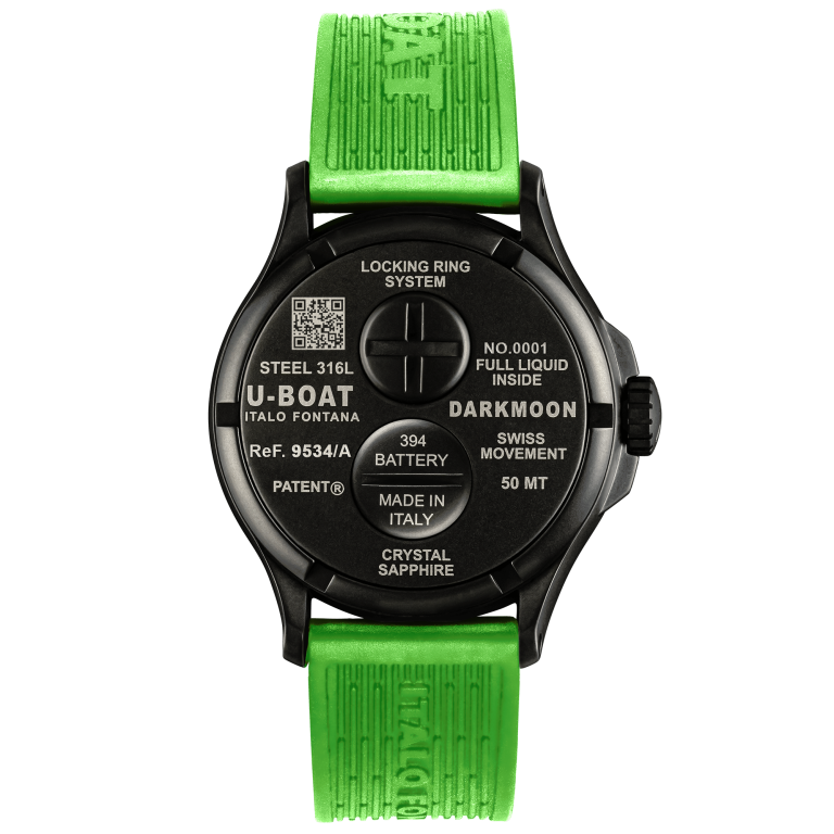 DARKMOON 44MM BK GREEN PVD