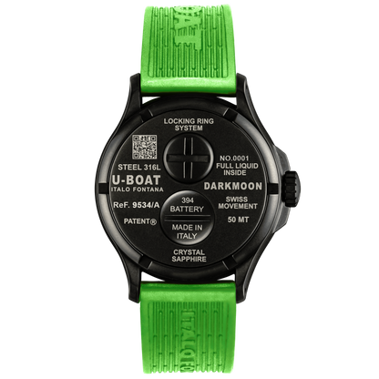 DARKMOON 44MM BK GREEN PVD