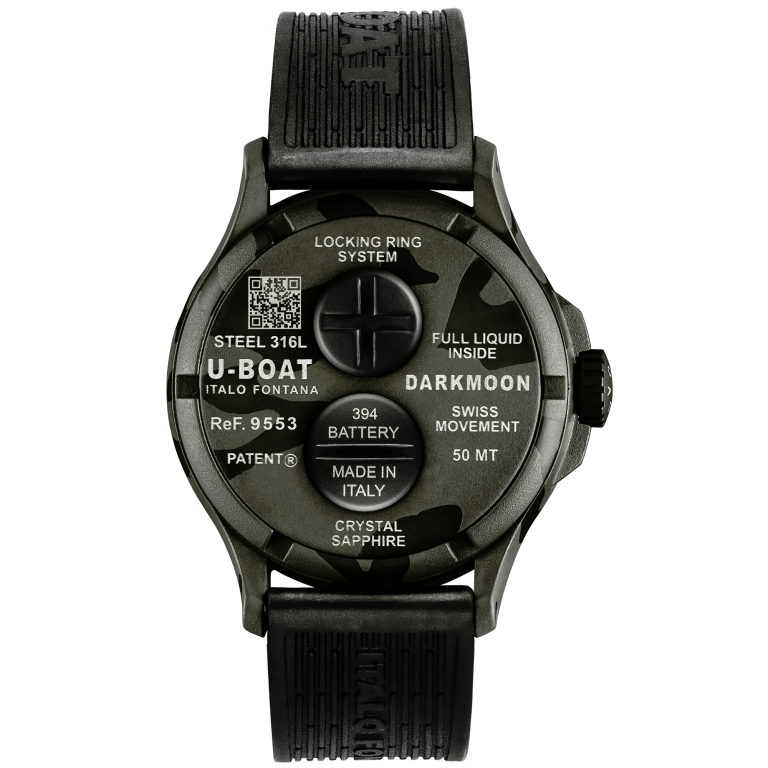 DARKMOON 44 MM BK GREY CURVED CAMOUFLAGE