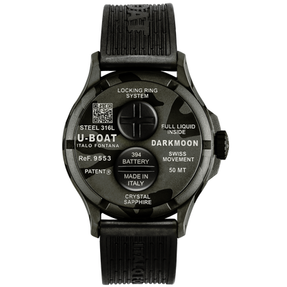 DARKMOON 44 MM BK GREY CURVED CAMOUFLAGE