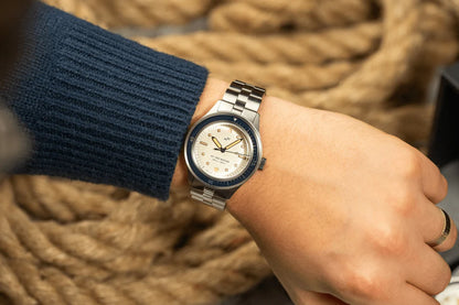 1956 MARINE Steel / Navy & Off White