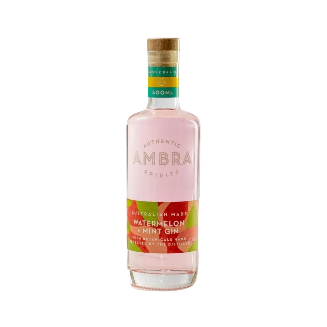 Australian Gin - Ambra Watermelon Mint Gin 500ml (ABV 40%)