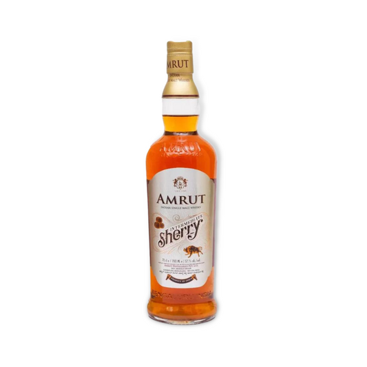 Indian Whisky - Amrut Intermediate Sherry Indian Single Malt Whisky 700ml (ABV 57.1%)