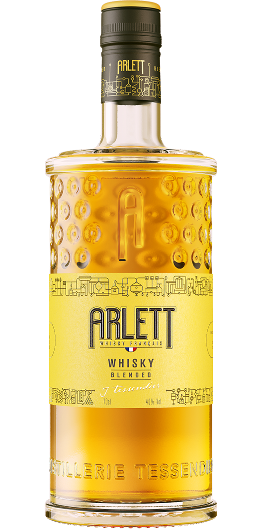 French Whisky - Arlett Blended Whisky 700ml (ABV 40%)