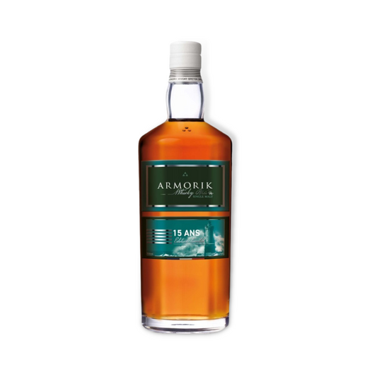 French Whisky - Armorik 15 Year Old 2022 Edition Single Malt Whisky 700ml (ABV 46%)