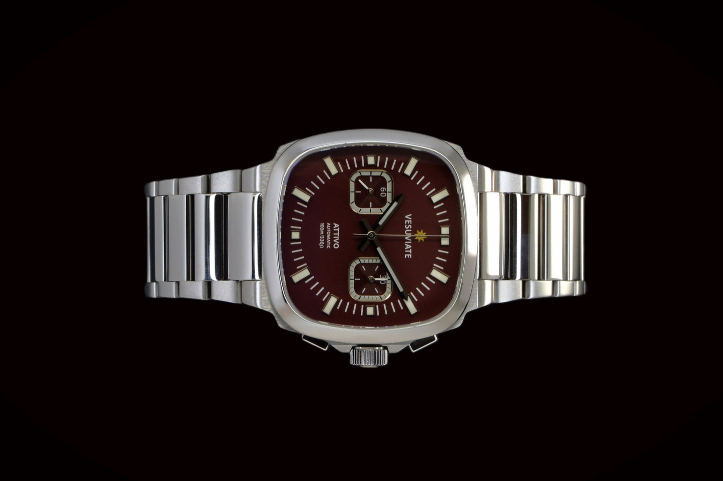 Attivo-Chrono Maroon Brown