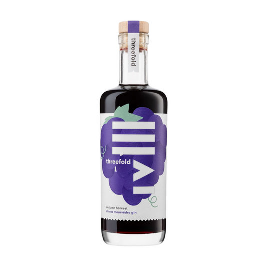 Threefold Autumn Harvest Shiraz Mourvedre Gin 500ml (ABV 37.8%)