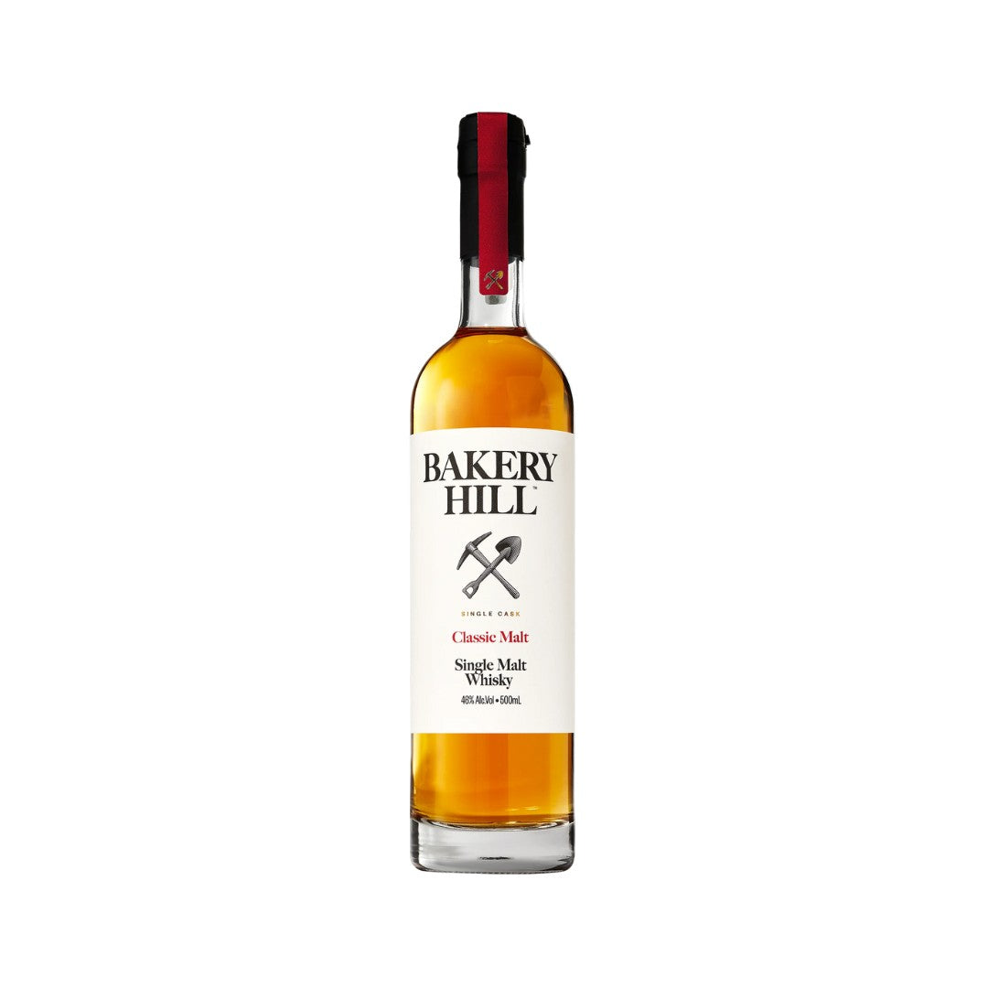 Australian Whisky - Bakery Hill Classic Malt Single Malt Whisky 500ml (ABV 46%)