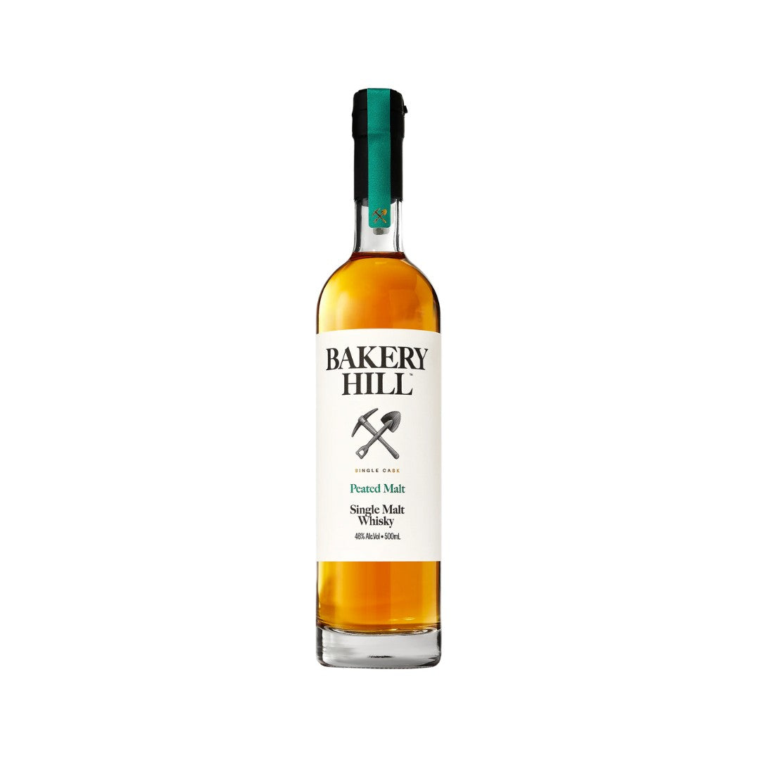 Australian Whisky - Bakery Hill Peated Malt Single Malt Whisky 500ml (ABV 46%)