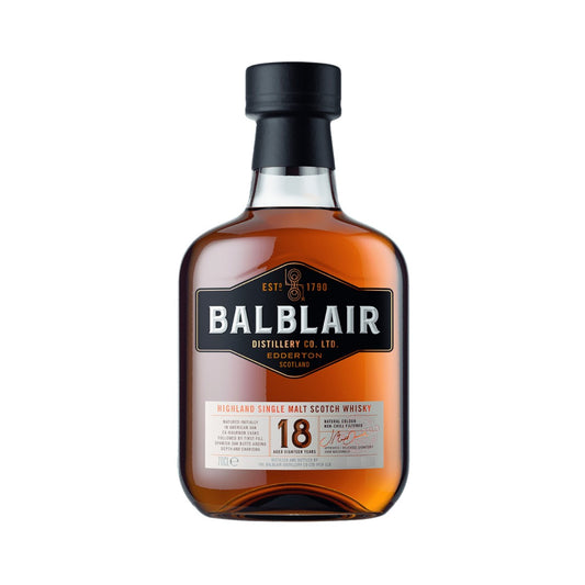 Scotch Whisky - Balblair 18YO Single Malt Scotch Whisky 700ml (ABV 43%)