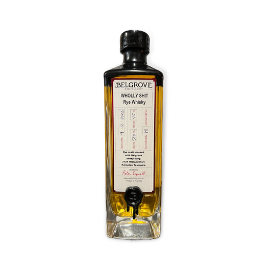 Australian Whisky - Belgrove Wholly Shit Rye Whisky 500ml (ABV 45%)